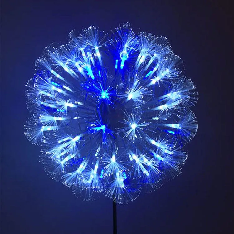 Outdoor Dandelion Fiber Optic Lamp Dandelion Holiday Motif Light