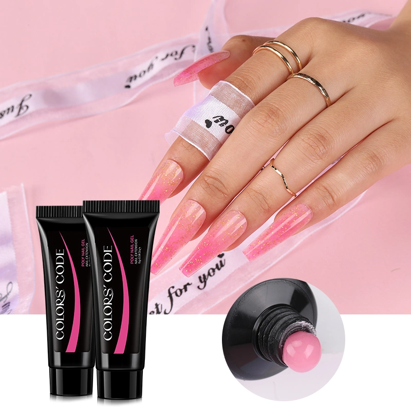 New Hot Sale Nail Art OEM ODM Poly Gel Mood Change Acrylic Nail Kit for Beginners with Everything