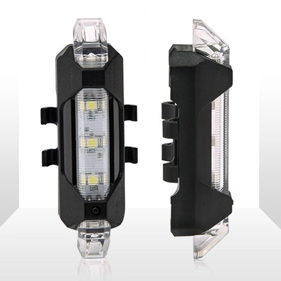 Powerful USB Rechargeable LED Rear Bicycle Light Ipx4 Waterproof Safety Flash Light