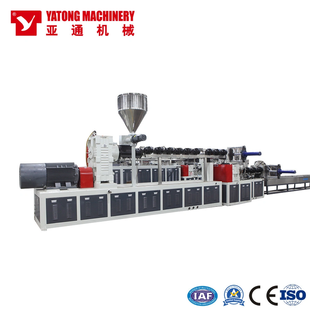 Yatong Professional Automatic Double Stage Plastic Recycling Machine PE PP Film Plastic Pelletizer Machine