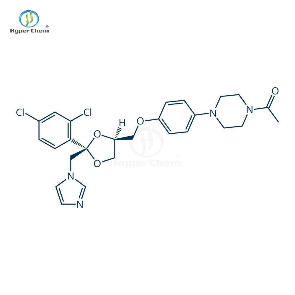 Hot selling high purity white powder Ketoconazole ,CAS 65277-42-1