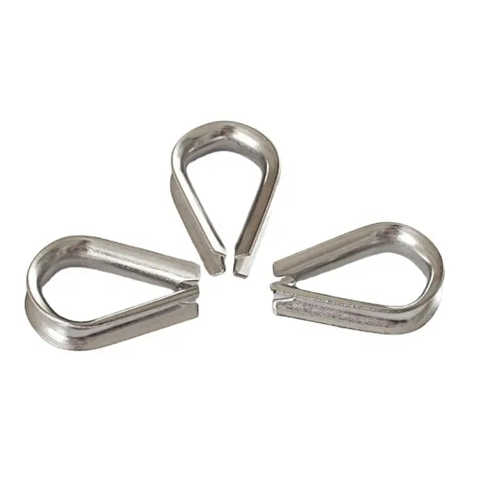 Steel Wire Rope Clamp Chicken Heart Ring Made in China