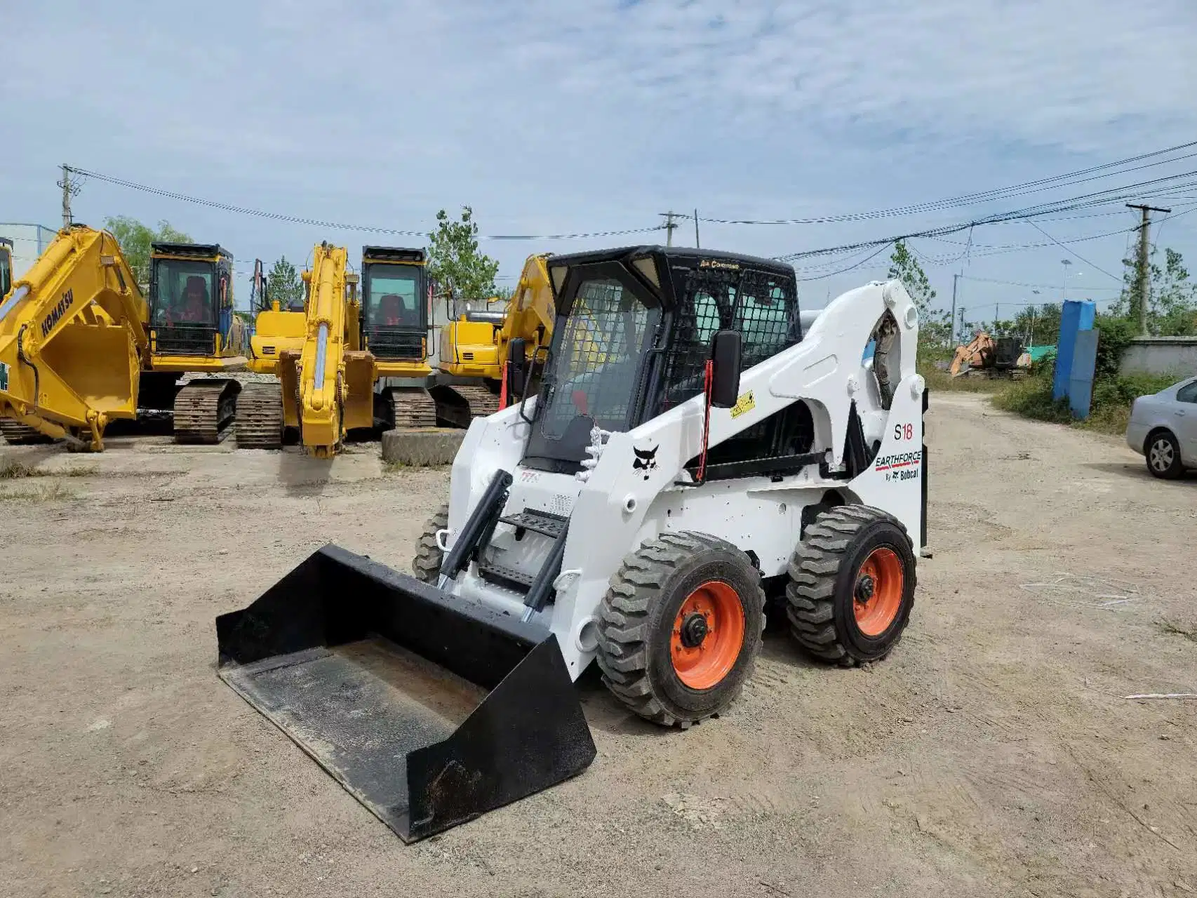 Secondhand Bobcat S18 Skid Steer Loader Used Original Skid Steer Loader Bobcat S18