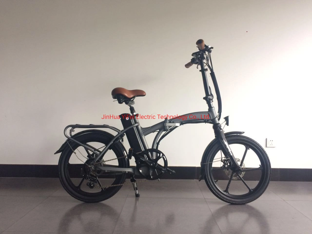 CE 20" bicicleta urbana plegable eléctrica con batería de litio