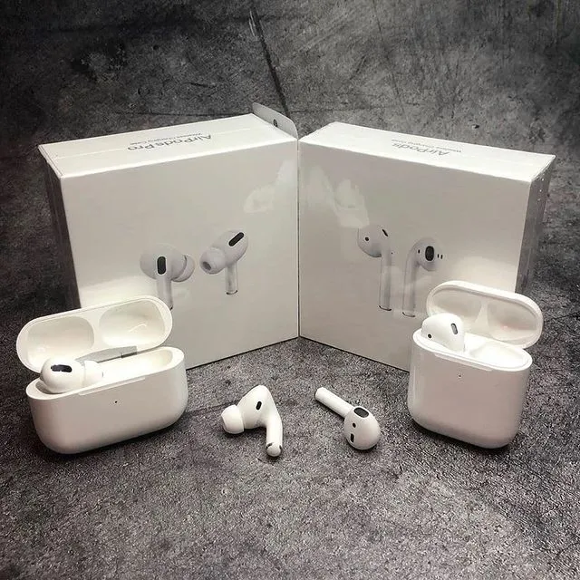 2022 mejor calidad original Logo Spatial Audio nuevos Air Pods Auriculares auricular inalámbrico ® PRO auriculares auriculares con micrófono PRO auriculares