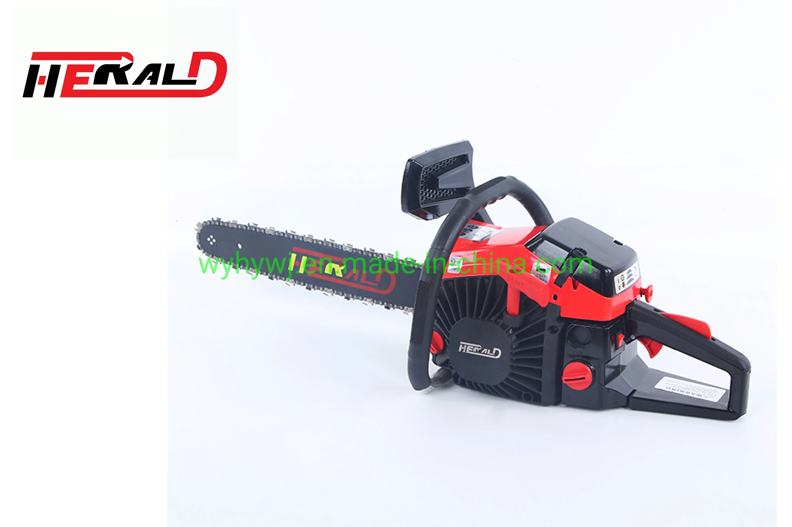 High Quality Professional Gasoline Chain Saw 58cc Strong Power Cut Wood Petrol Chainsaw