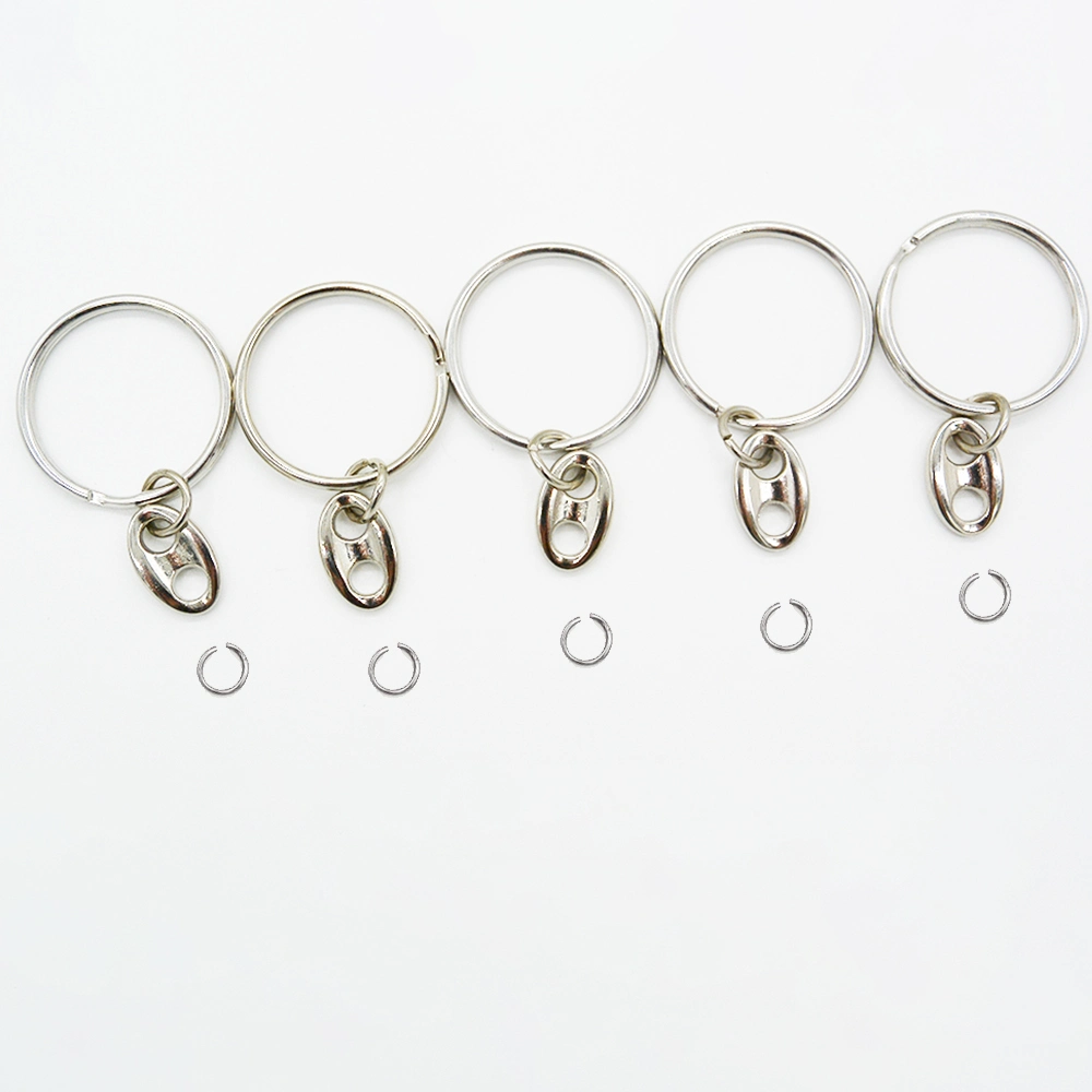 Metal Keychain Rings for DIY Crafts and Jewelry Making