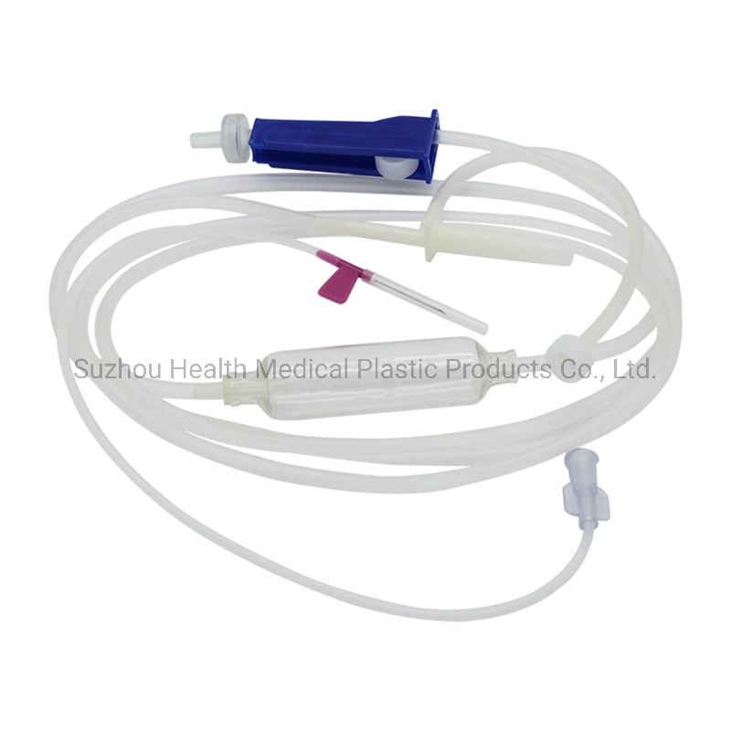 Sterile Luer Slip 21 G Gauge Butterfly Needle