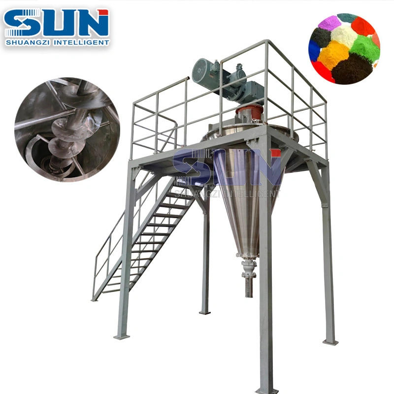 High Speed Big Powder Mixing Machine Ribbon Blender Wet Granule Mixer Food Mixer