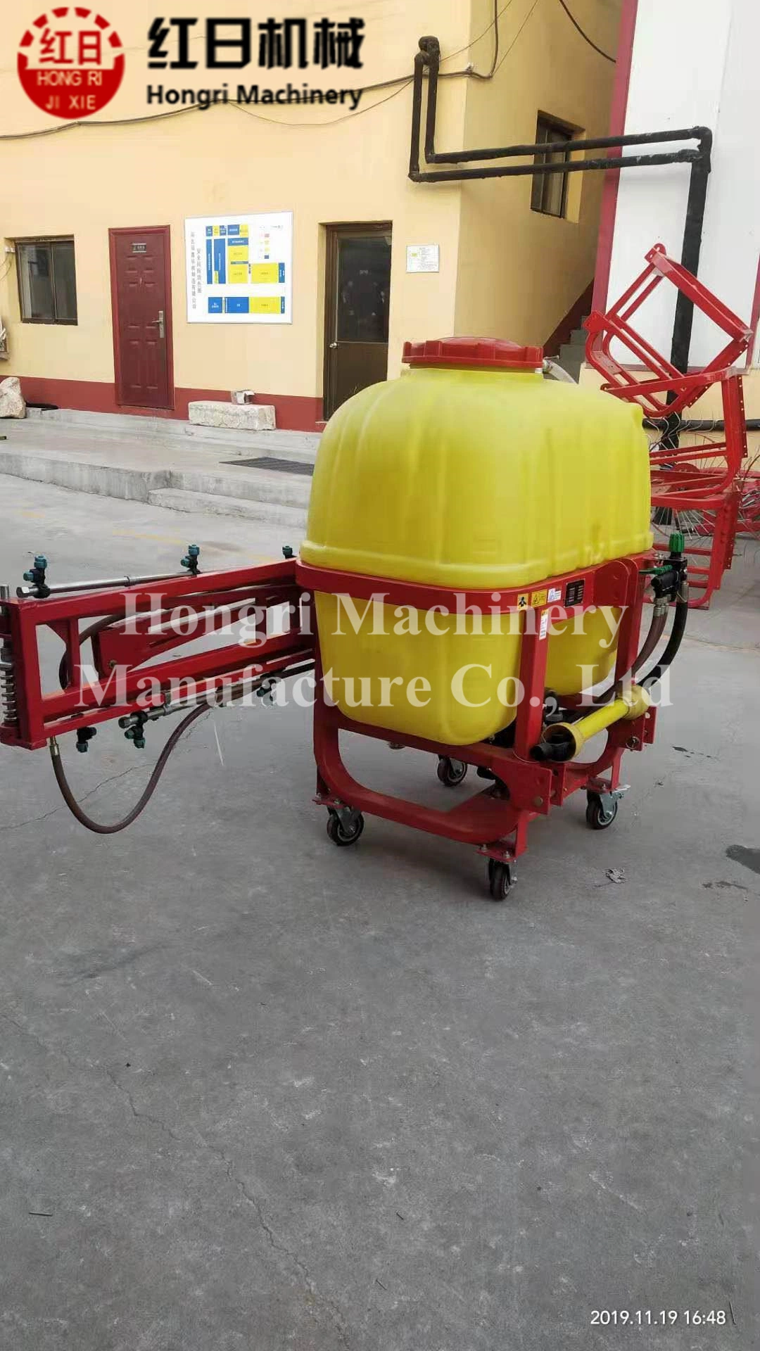 Hongri Tractor Mounted Agricultural Machinery Manufacturer Tool Boom Sprayer