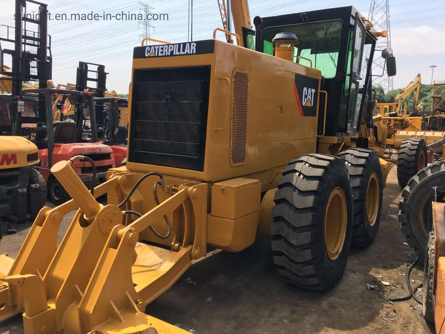 Используется Caterpillar 140H Cat автогрейдеров 140h 140g 14G 140K Грейдер с рыхлителем