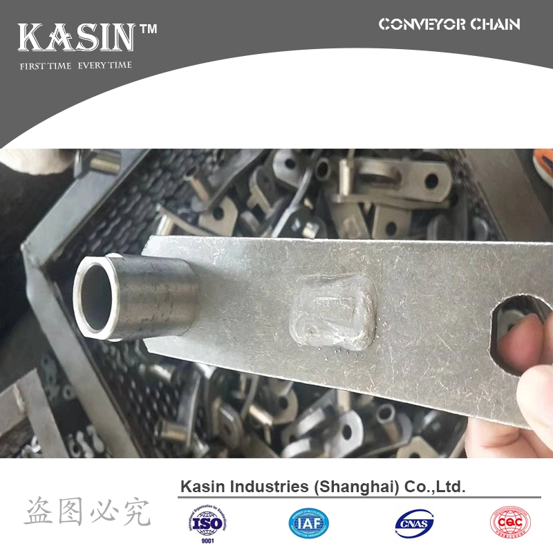 Ss22840-B Steel Engineering Class Conveyor Chain for Sugar Mill Roller Chain for Sugar Industry Chains