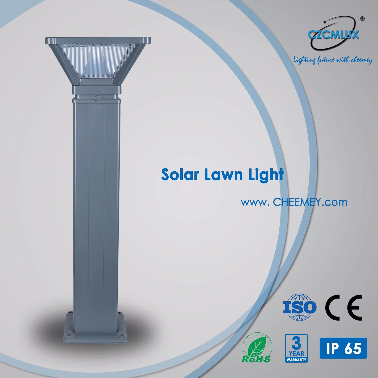 4W Epistar LED Outdoor Solar Lawn Light for Gardens