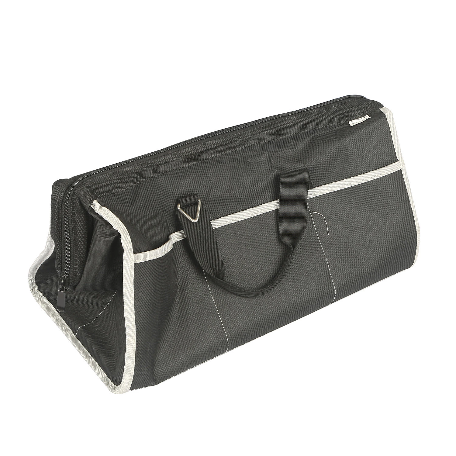 Multi-Pocket Tool Organizer Oxford Cloth Wide Mouth Tool Bag