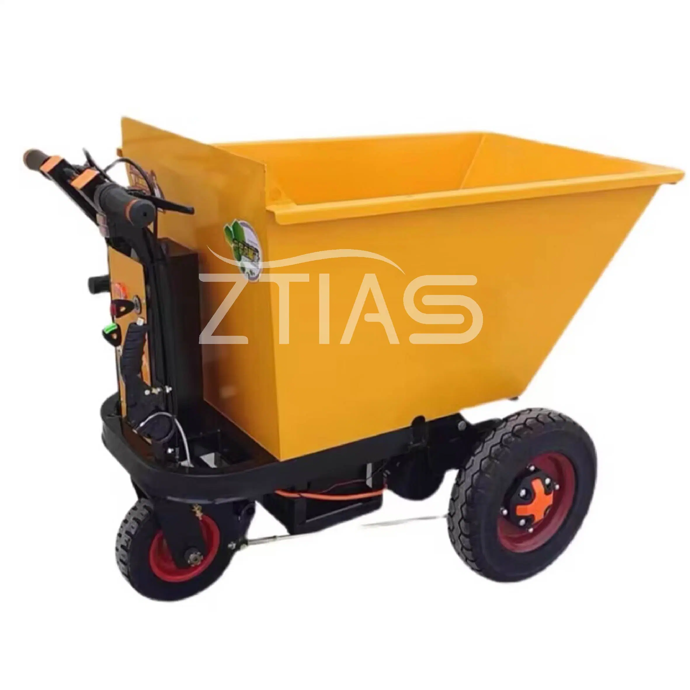 Jack-up 3 Wheel Cargo Elektromotor Dreirad Mini Elektro Dump Lkw