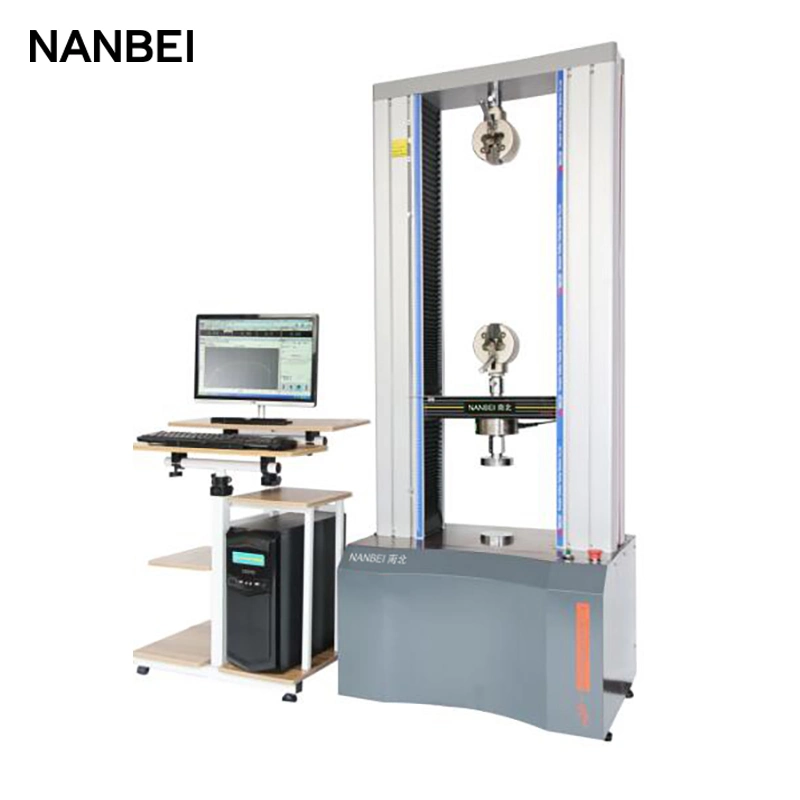 Electronic Universal Testing Machine for Plastic Rubber Steel Ropes Metal
