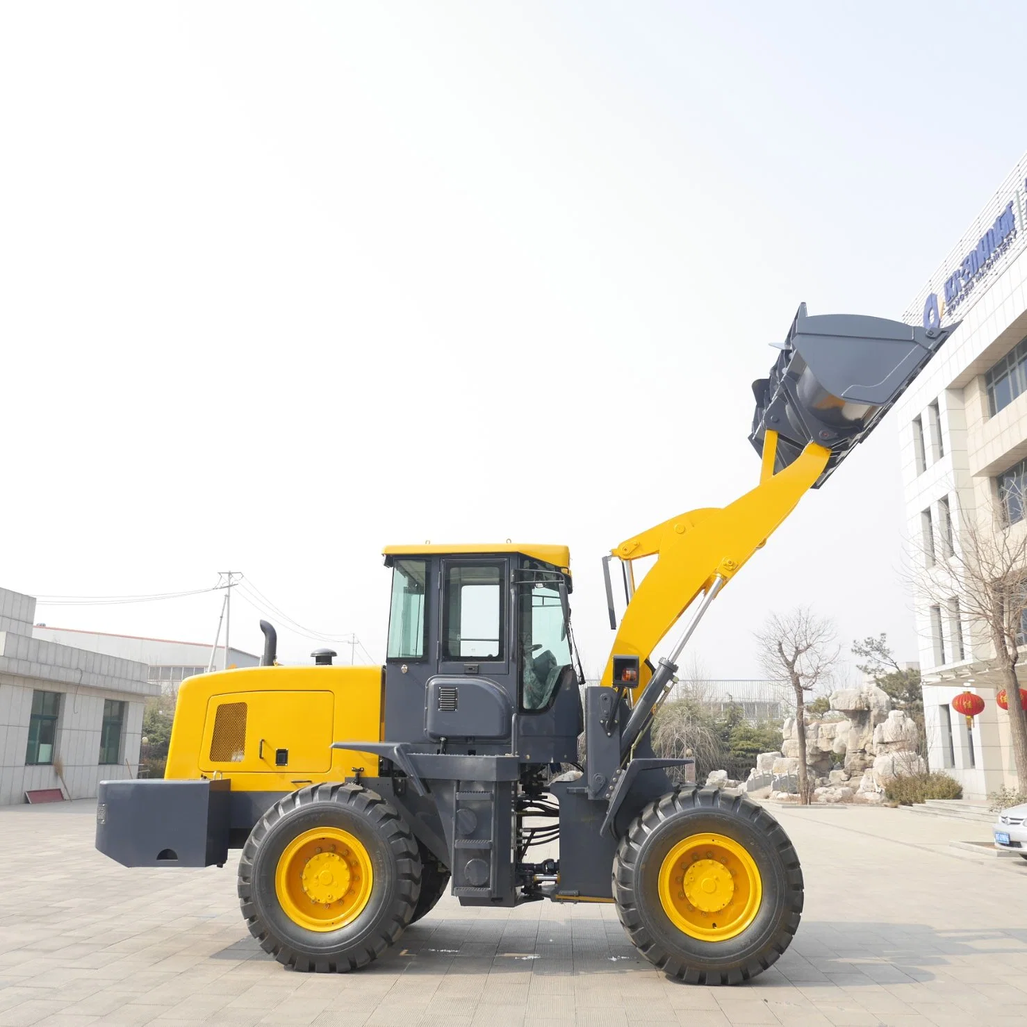 Wheel Loader Gem636 3ton Construction Wheel Loader