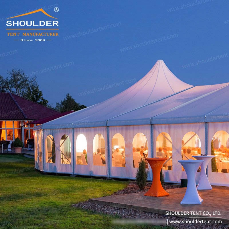 20X30m Outdoor White Wedding Marquee Party Tent Canopy for 500 People