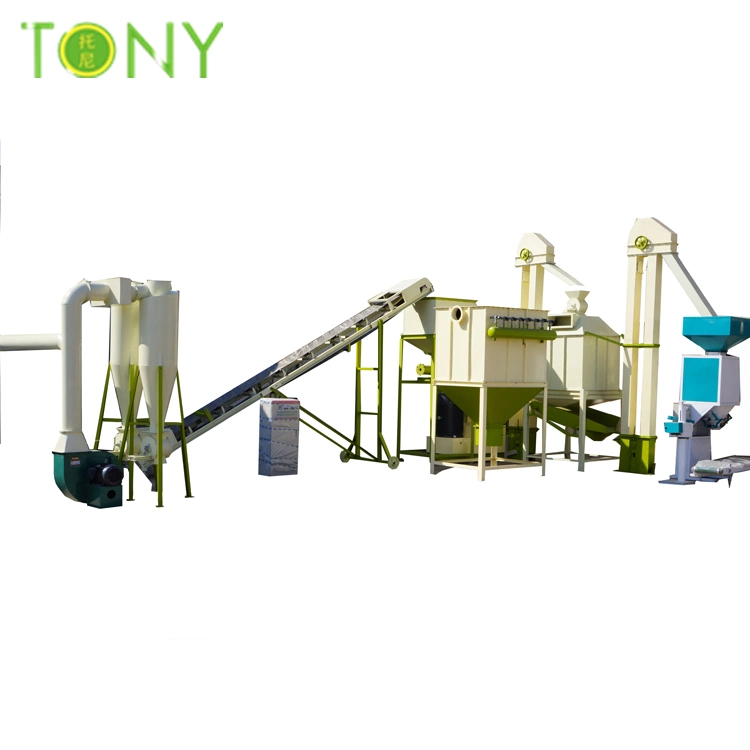 Tony Hot Sale 3-4tons/Hr Wood Log Pellet Production Line Biomass Wood Pellet Line Wood Pellet Plant Sawdust Pellet Making Line Straw Pellet Line