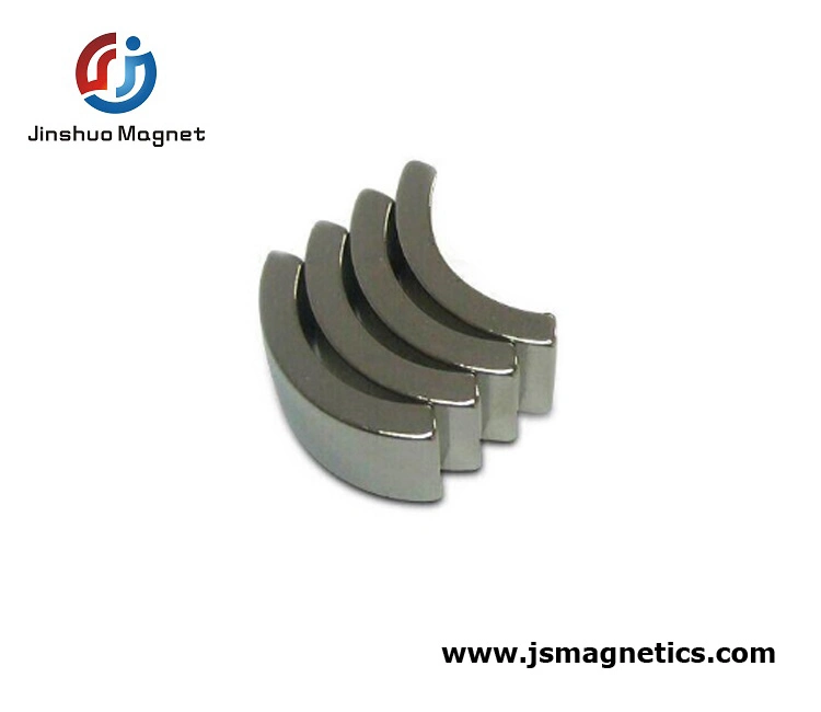 Neodymium Arc Magnet Permanent Magnet Motor Arc Segment Permanent NdFeB Magnet for Serve Motor