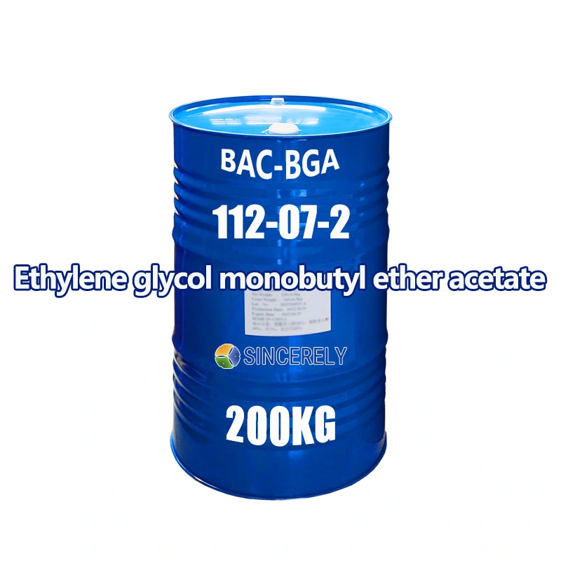 CAS 112-07-2 Etileno Glycol Acetato de éter de butilo / Butilo Glycol Acetato