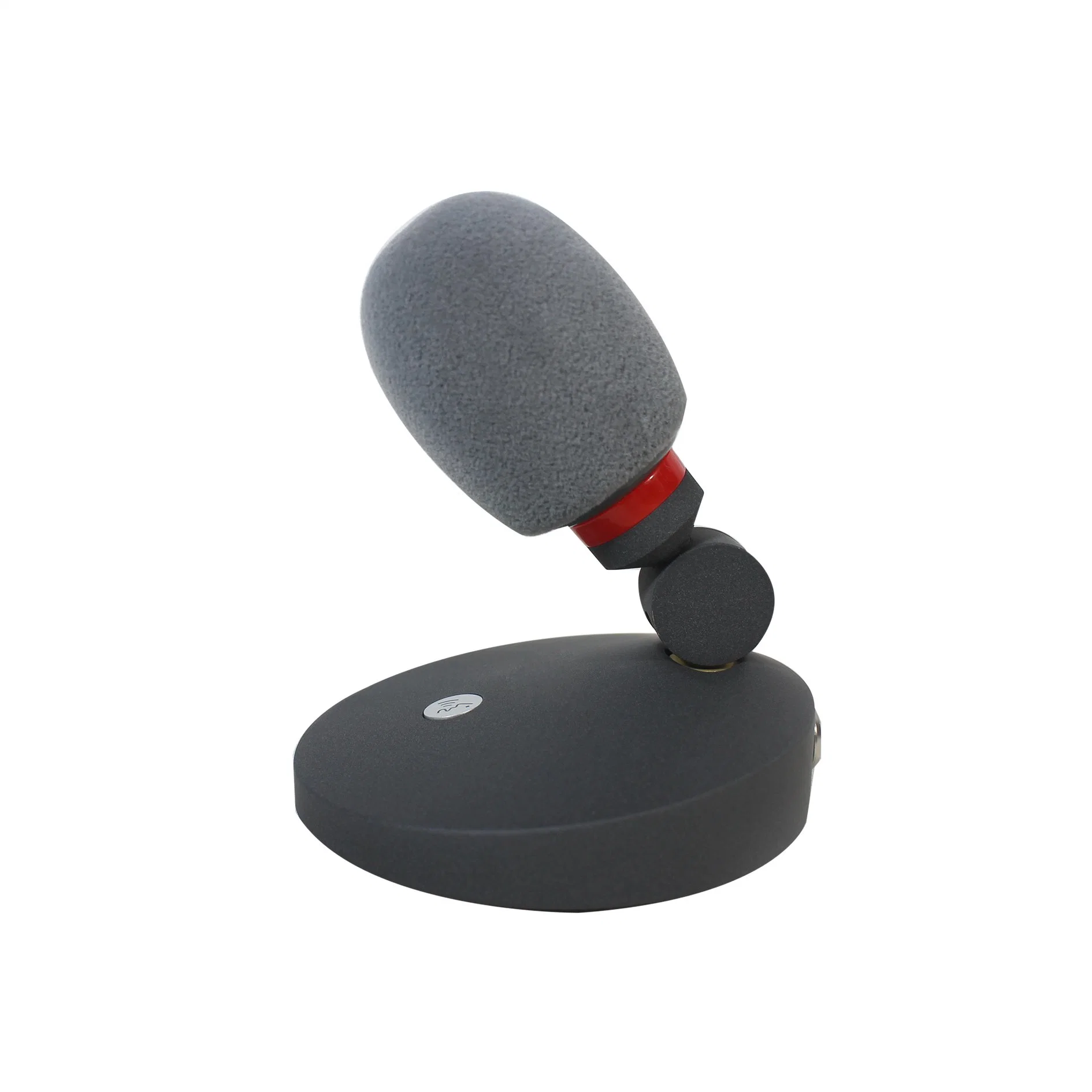 Aluminum Base Capacitive Microphone with Short Boom for Conference Meeting Room Public Speech