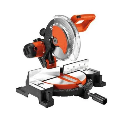 Máquina de corte de madeira de alumínio de 255 mm Corte Miter Saw Electric Compound Serra de esquadria deslizante