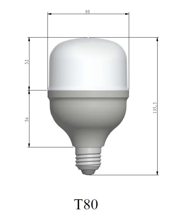 T Bulb 10W LED Bulb Part PC Cover