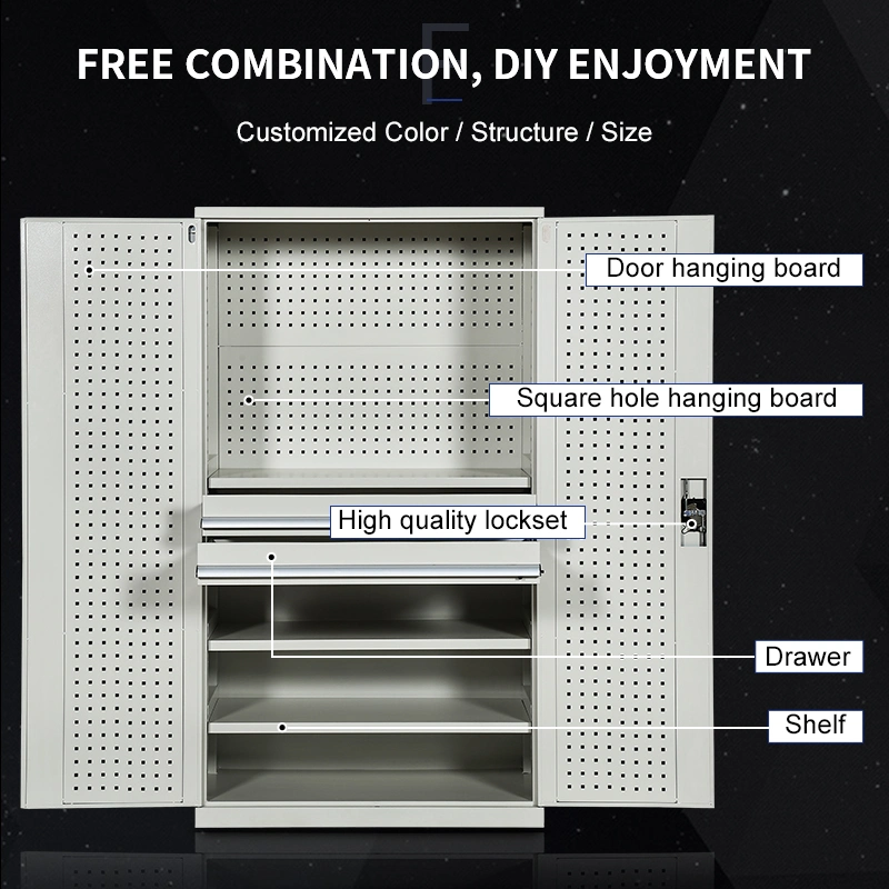 Taller Garage serie almacenamiento Herramientas combinadas Armario wo Caja de Herramientas Garaje en venta