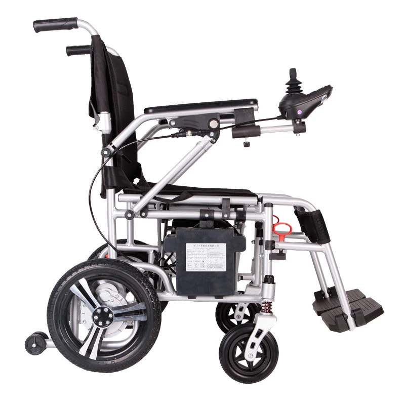 Motorized Electric Wheelchair Foldable Lightweight Folding Power Electric Wheelchair for Handicapped