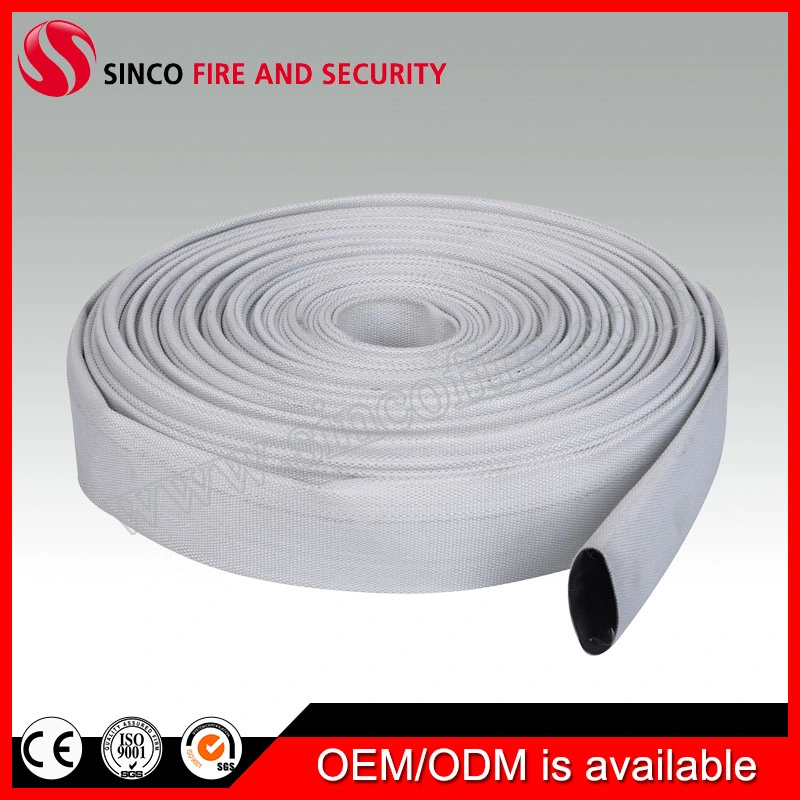 Double Single Jacket PVC TPU EPDM Lining Layflat Fire Hose for Fire Fighting