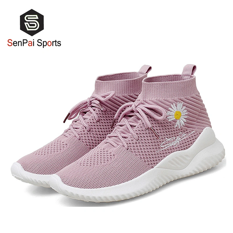 Wholesale Sock Running Sneaker Shoes Women Brand Athletic & Sports Shoes