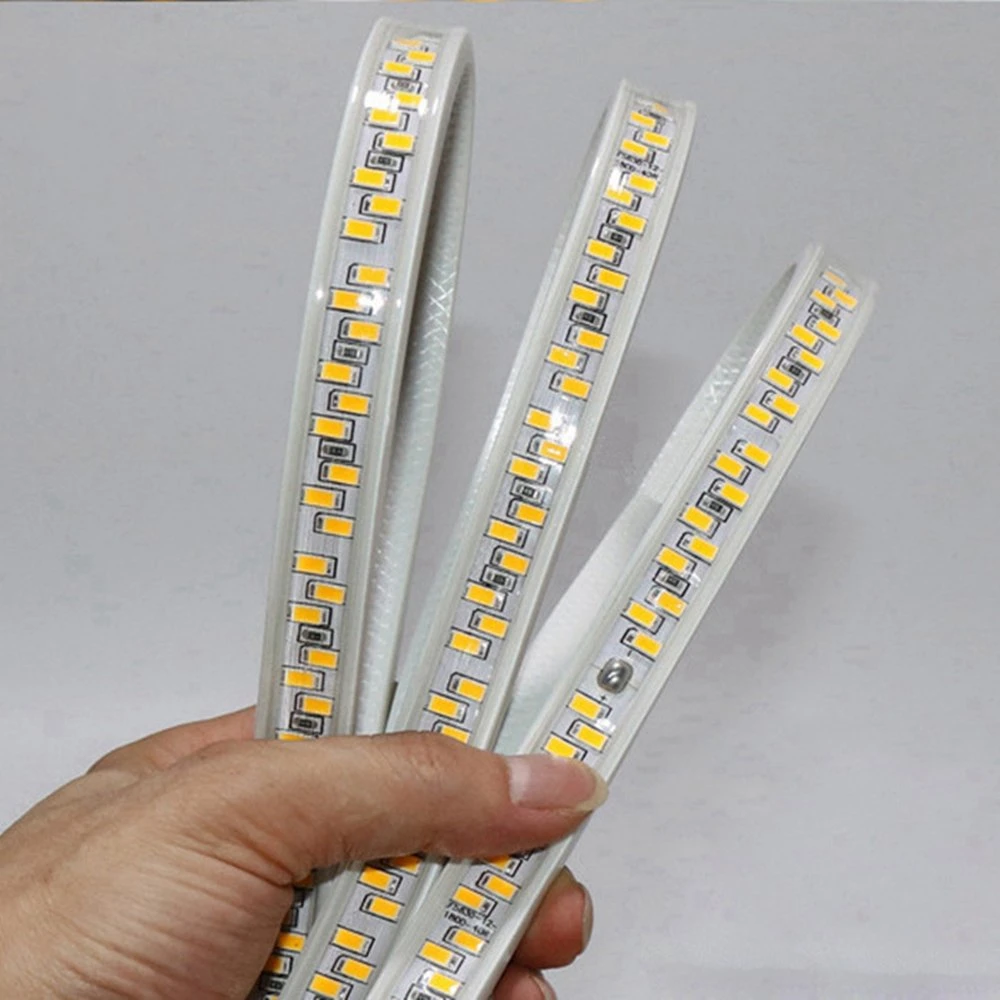 220V 110V High Voltage IP65 LED Strip Lighting for Indoor Outdoor Decoration