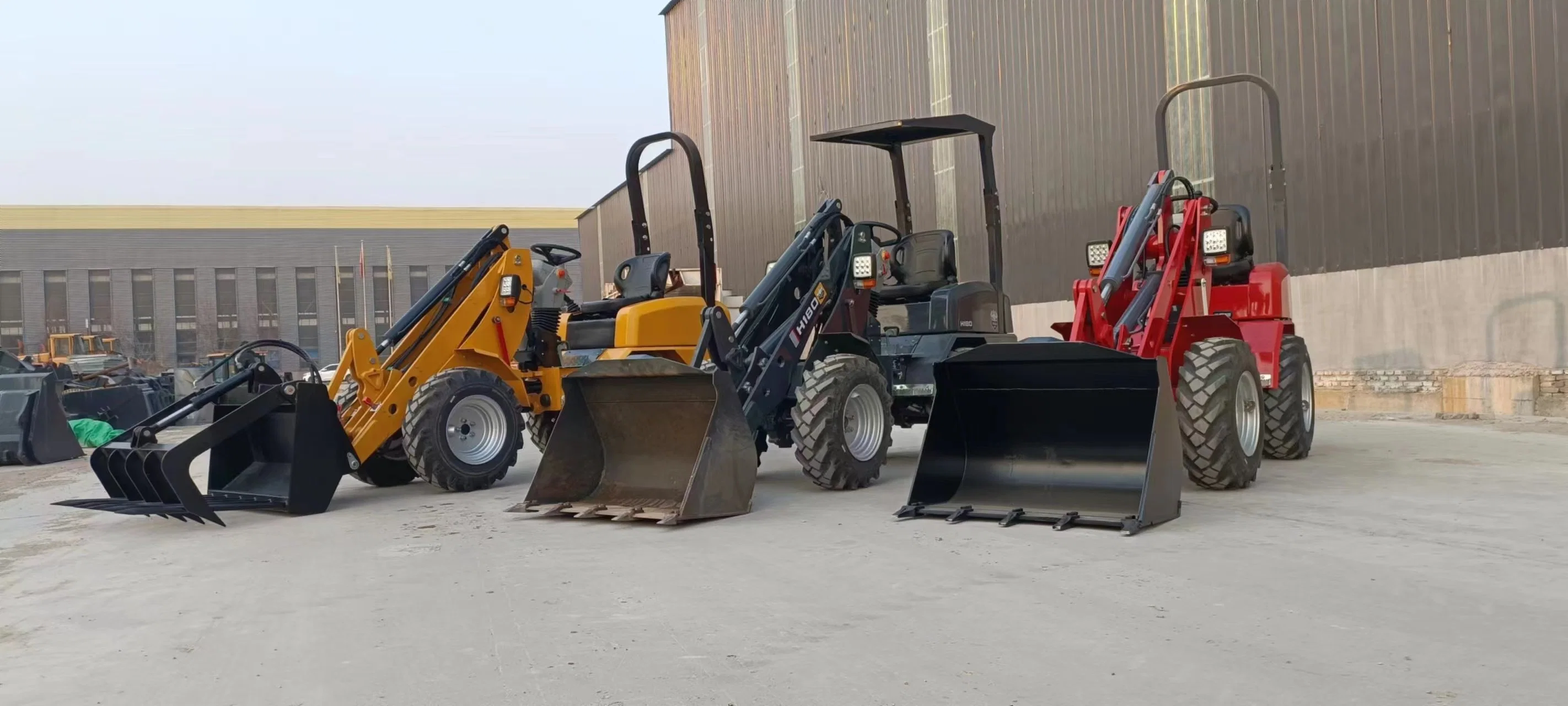 China Loader Original Factory CE Skid Loader Skid Steer Loader Engine Power 16.8kw Loading Top Prices