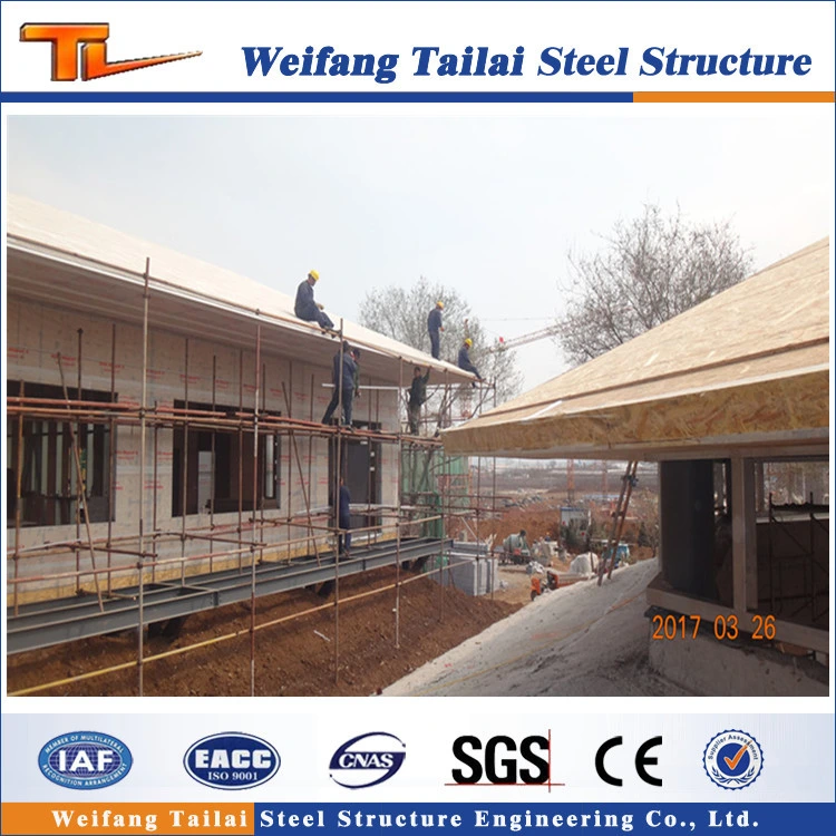 Customized Passive House Light Steel Structure Passive House Prefabricated Light Steel Building