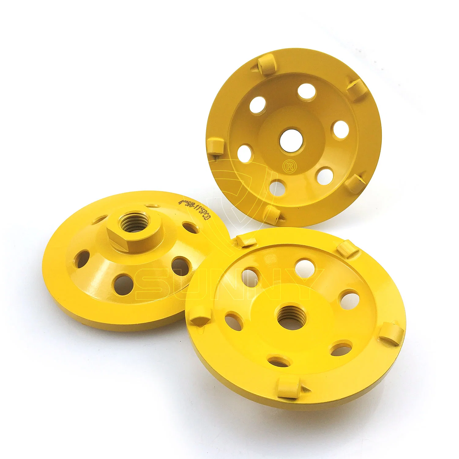 Sunny Tools PCD Diamond Grinding Cup Wheel for Floor PDC Cups Grinding Segmented Disc