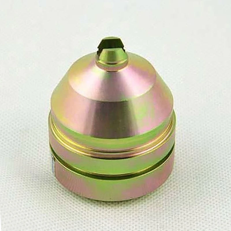 CNC Colorful PVD Water Pipe Joint Electroplating Metal Pipe Connector