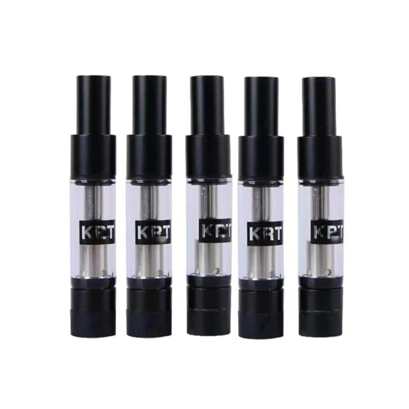 New Version Krt Vape Cartridges Black Color Ceramic Coil Carts Thick Oil Cartridge with Packaging