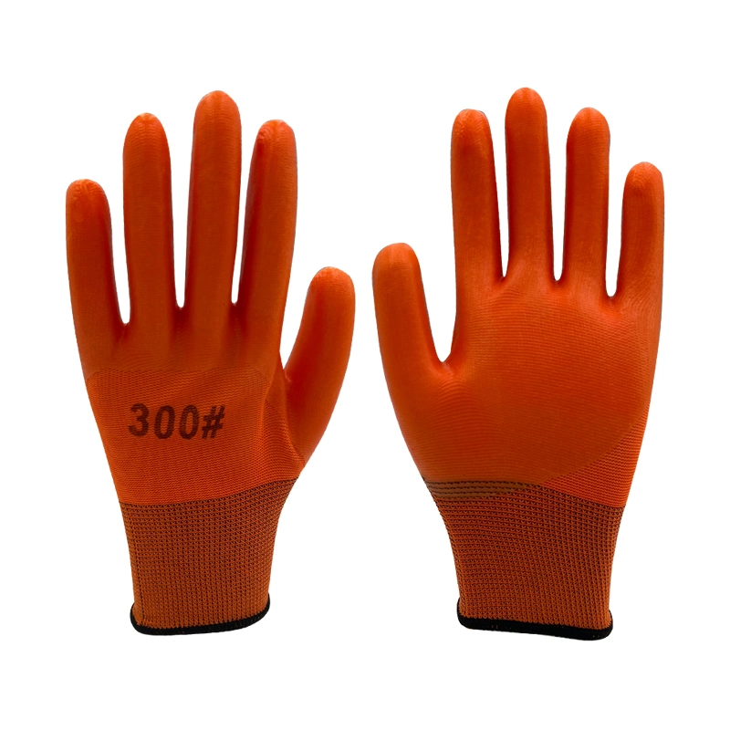 Labor Insurance Waterproof Full Coated Thickened Abrasion Resistant PVC Glove