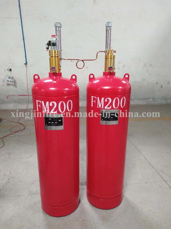 Factory Manufacture 100L/120L/150L/180L Fire Suppression Systems FM200 Gas