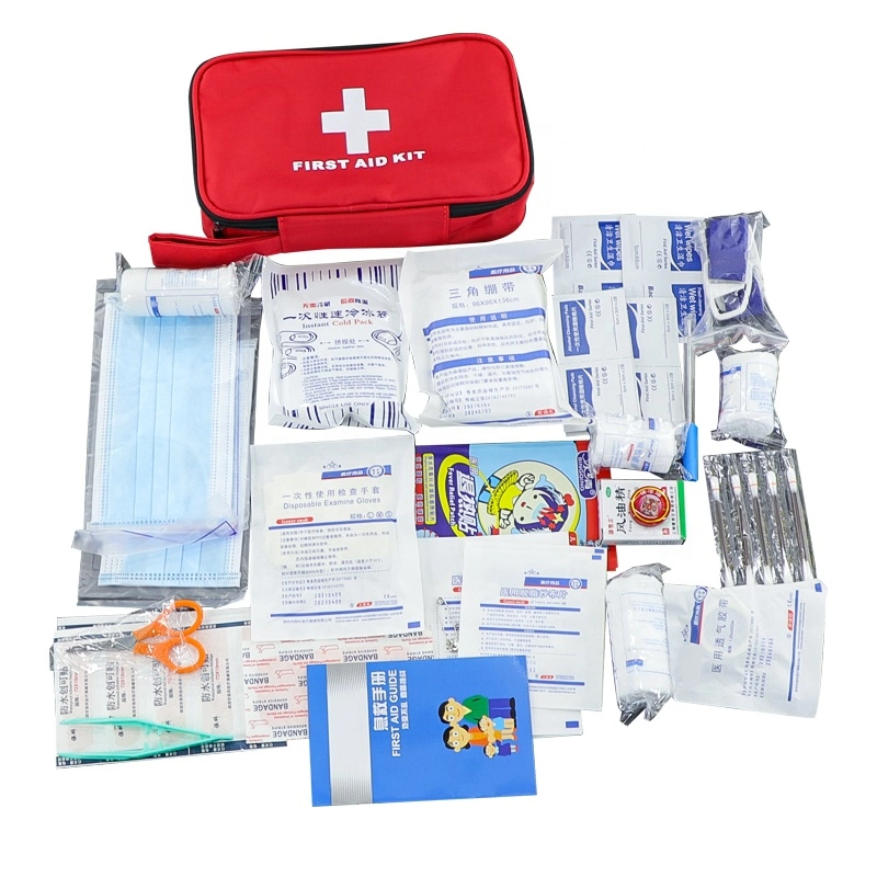 Custom Portable Wasserdicht Familie Erste Hilfe Kit Compact Medical Emergency Tasche für Familienhaus