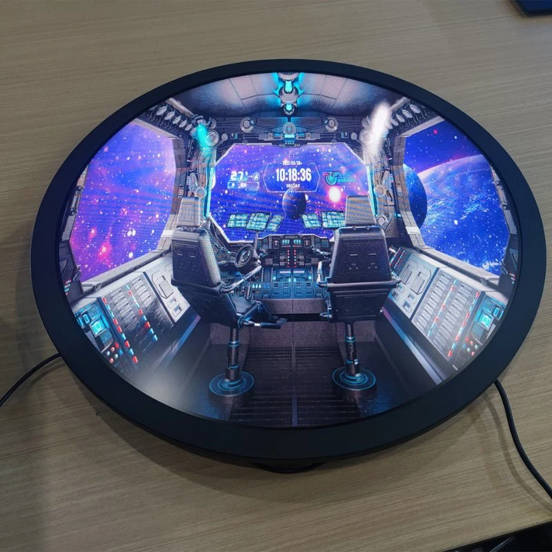 Touch Screen HD Round Circular Monitor Display Circle TV Advertising Screen Android Round LCD/LED Display