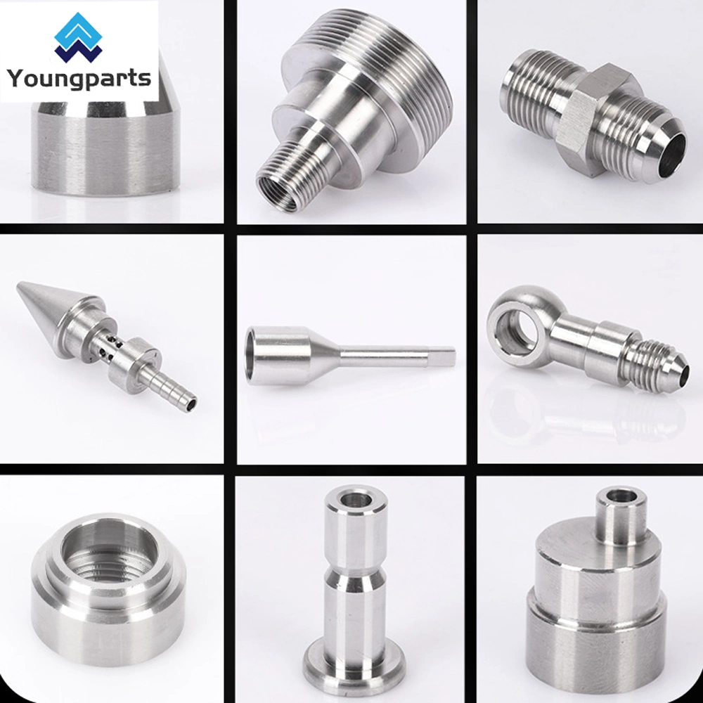 Customized SUS 304 Stainless Steel Meter Fittings Friom ISO9001 CNC Machining Center Factory