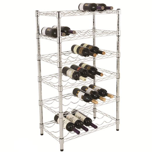 Hot Chrome Deep Wire Basket Shelves Promotion Table Display Racks