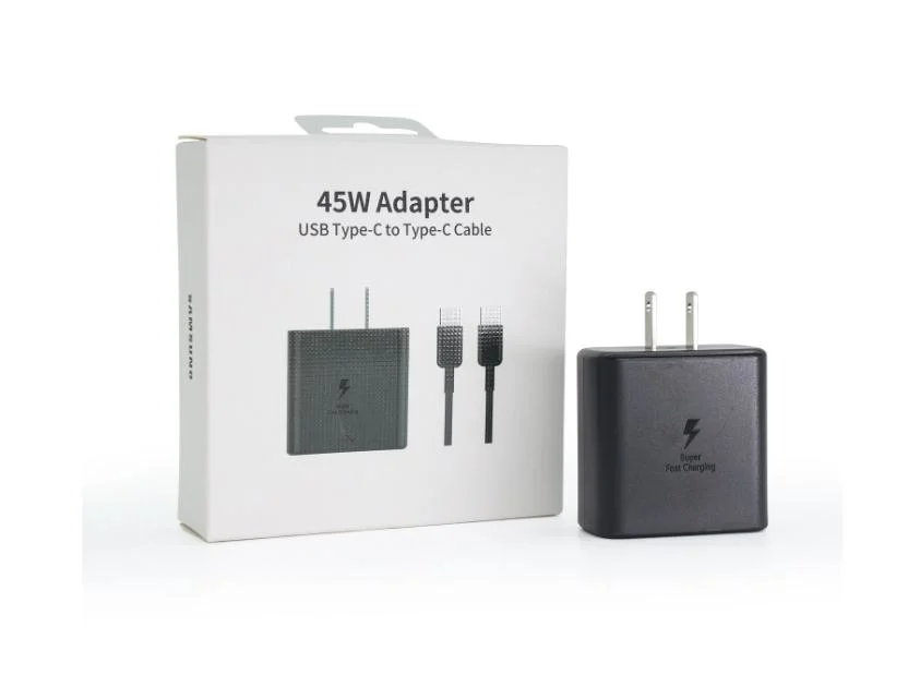 45W Handy-Ladegerät Handy-Ladegerät für Reisen für USB Telefonadapter Typ C