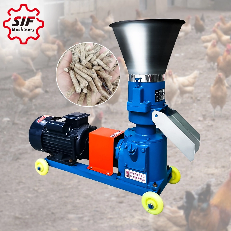 SIF SPM-125 Precio Mayorista/Proveedor pescado oveja vaca Alimentación animal pollo Máquina de pellets