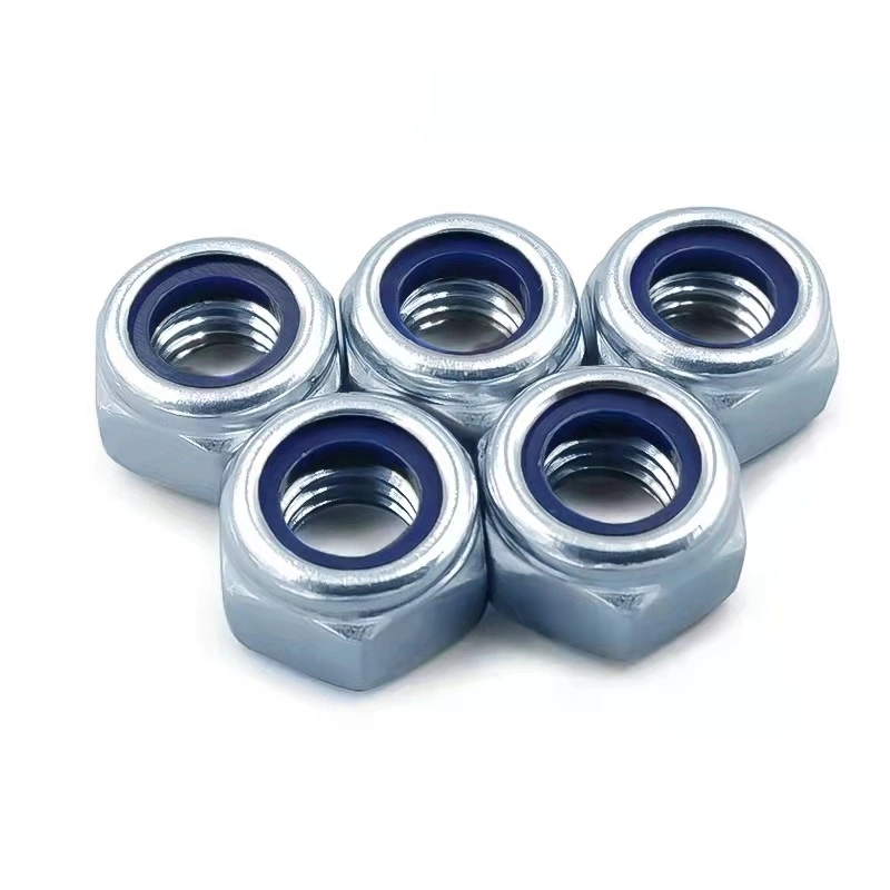 Original Factory Wholesale/Supplier DIN985 Stainless Steel Lock Nut Nylon Insert Lock Nut Self-Locking Hexagon Lock Nuts