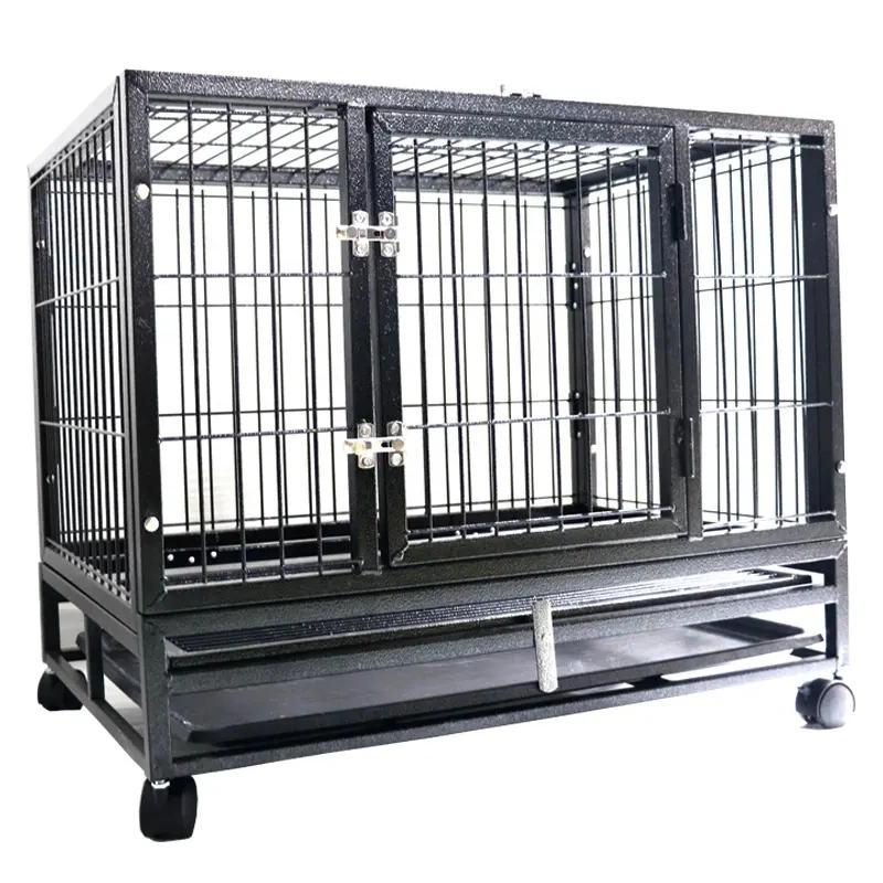 Custom Size Dog Cage Stainless Steel Large Pet Cage Dog Cage for Sale