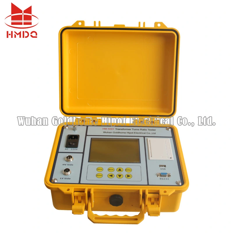 High Accuracy Digital TTR Meter Automatic Transformer Turns Ratio Tester