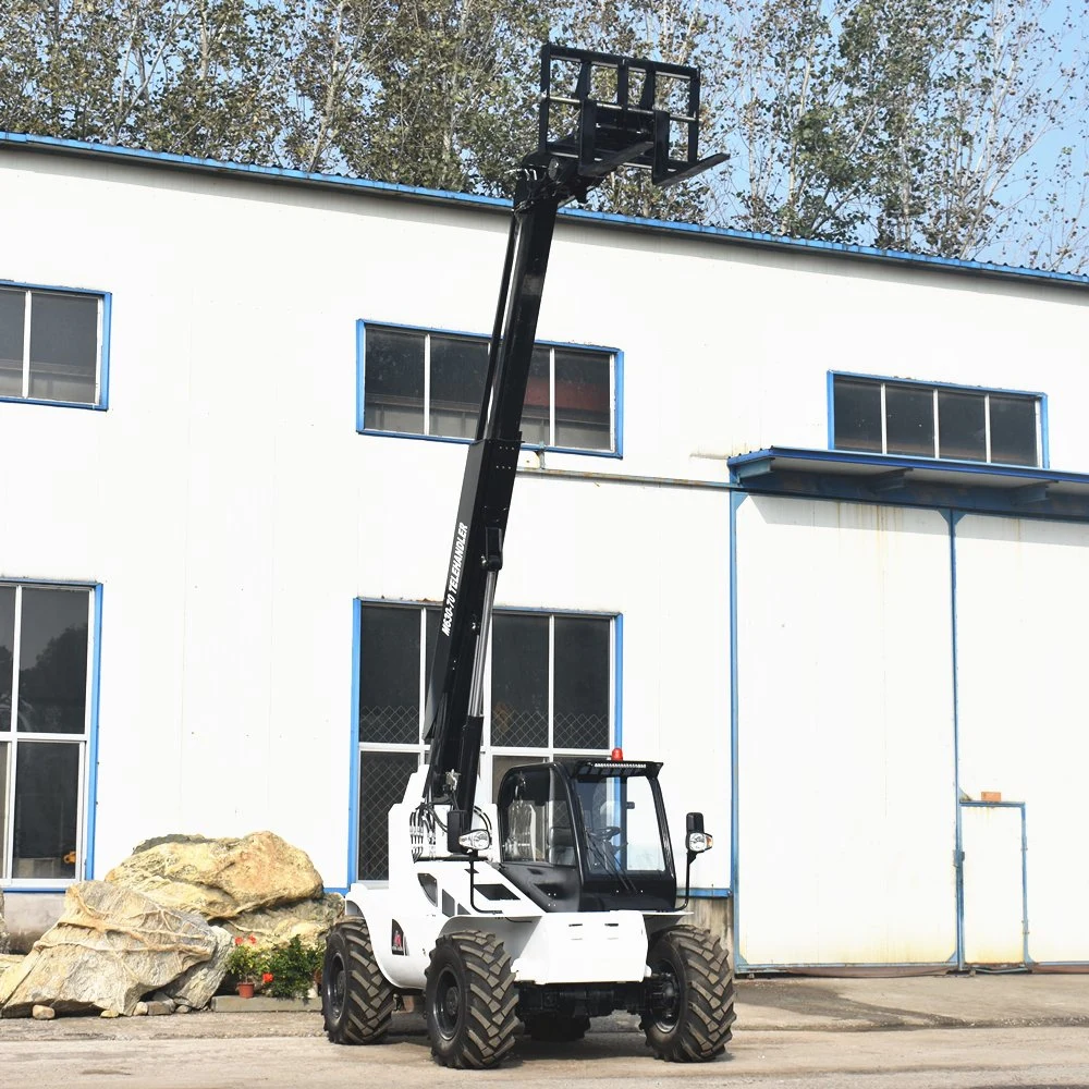 China Made Durable Quality Material Handling Telescopic Boom Forklift Small Telehandler with CE Telescopic Boom Handler for Sale in European Market